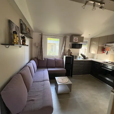 Mobilhome A La Deco Zen Sur Camping *