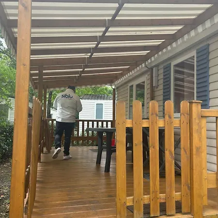 Mobilhome A La Deco Zen Sur Parque de Campismo Soulac-sur-Mer