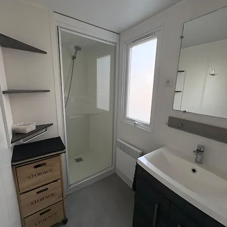 Mobilhome A La Deco Zen Sur Campingplads Soulac-sur-Mer